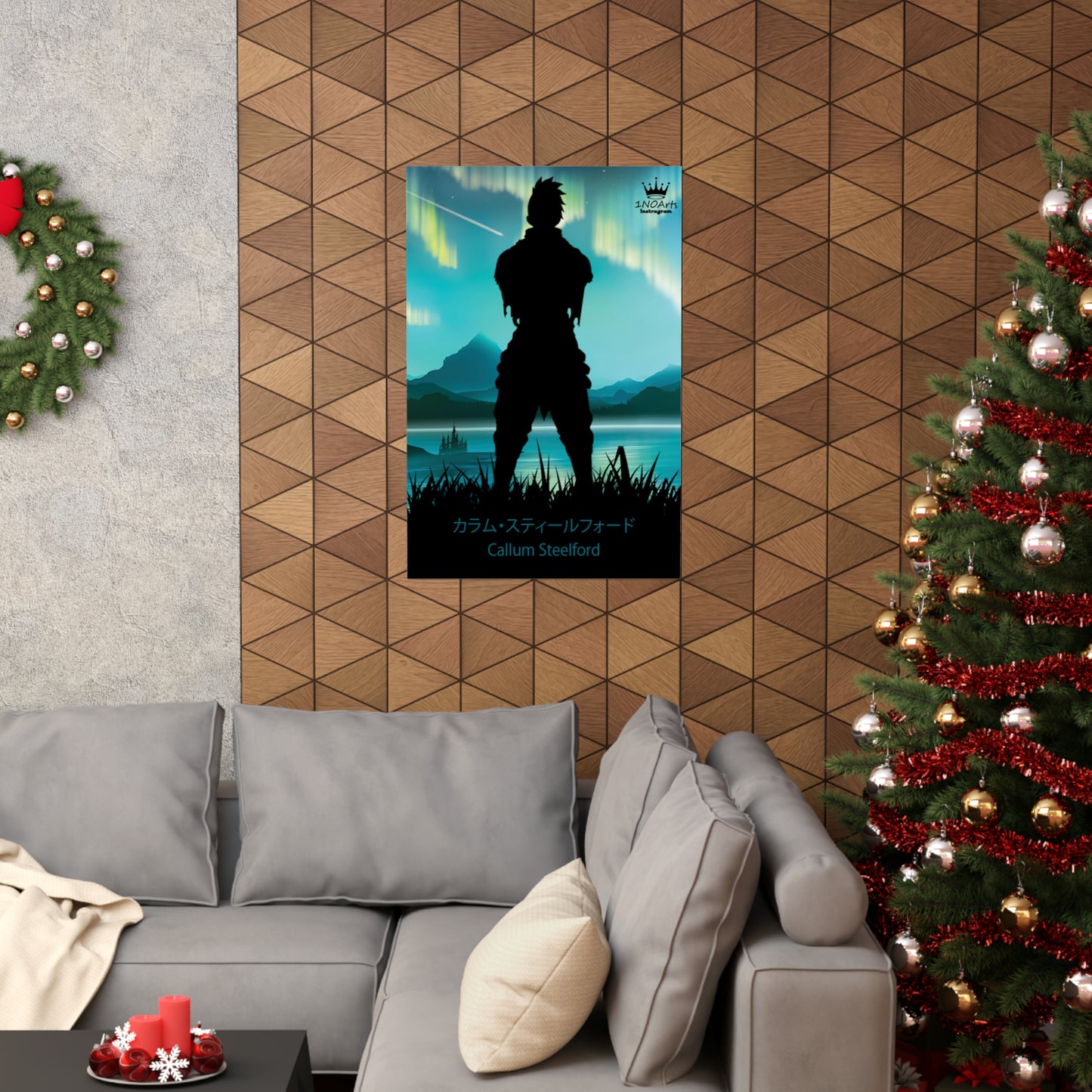 Callum Steelford Silhouette Poster #1 - Collective Prints