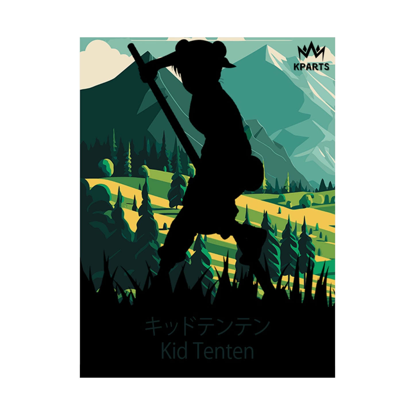 Tenten (Kid) Minimalist Poster #12