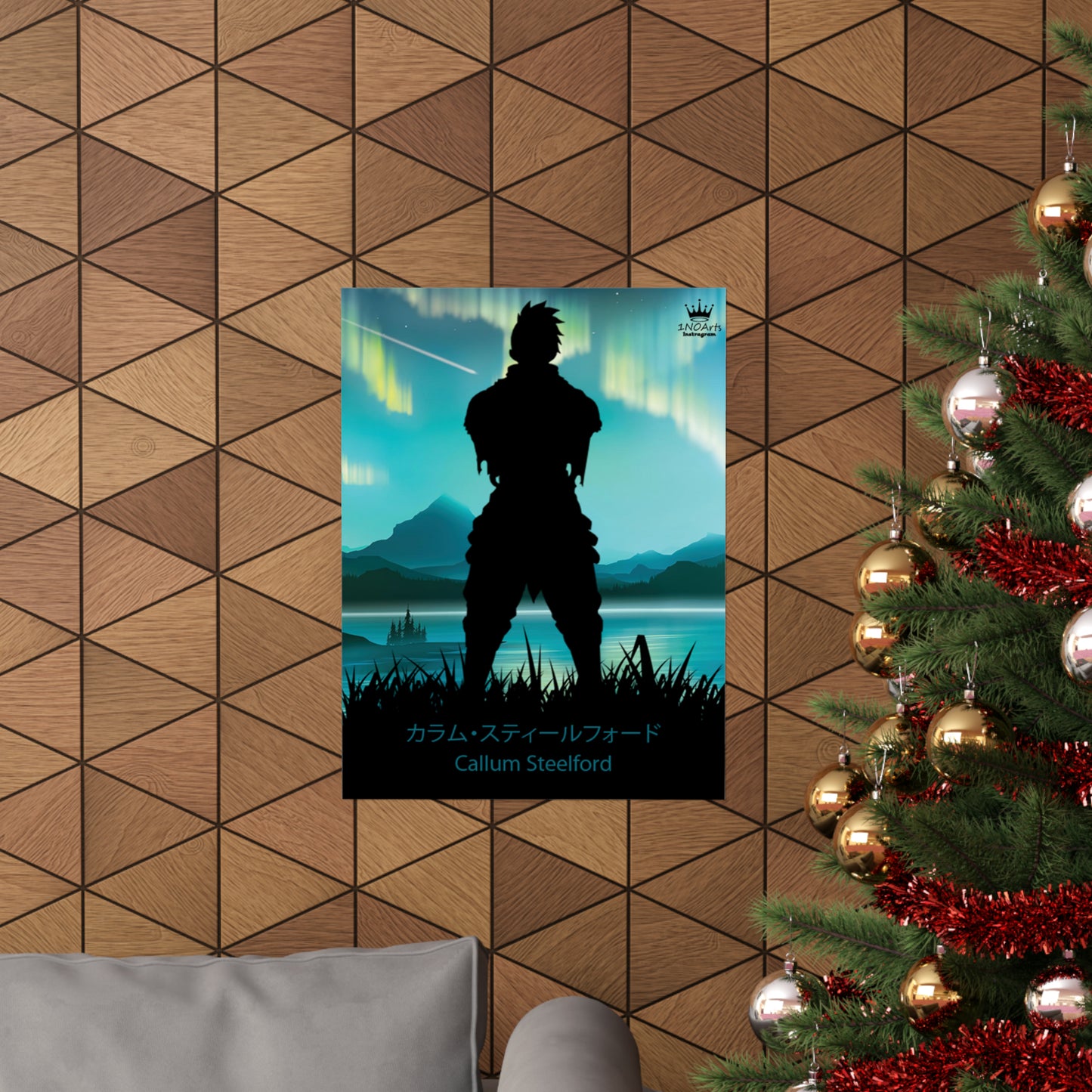 Callum Steelford Silhouette Poster #1 - Collective Prints