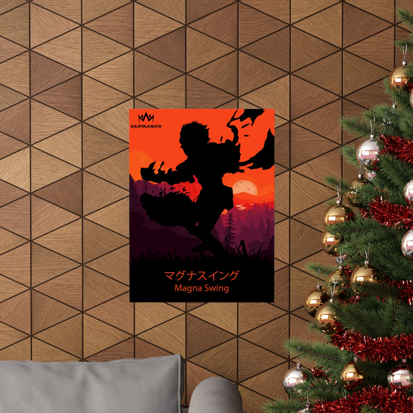 Magna Swing Minimalist Poster #2 - Collective Prints