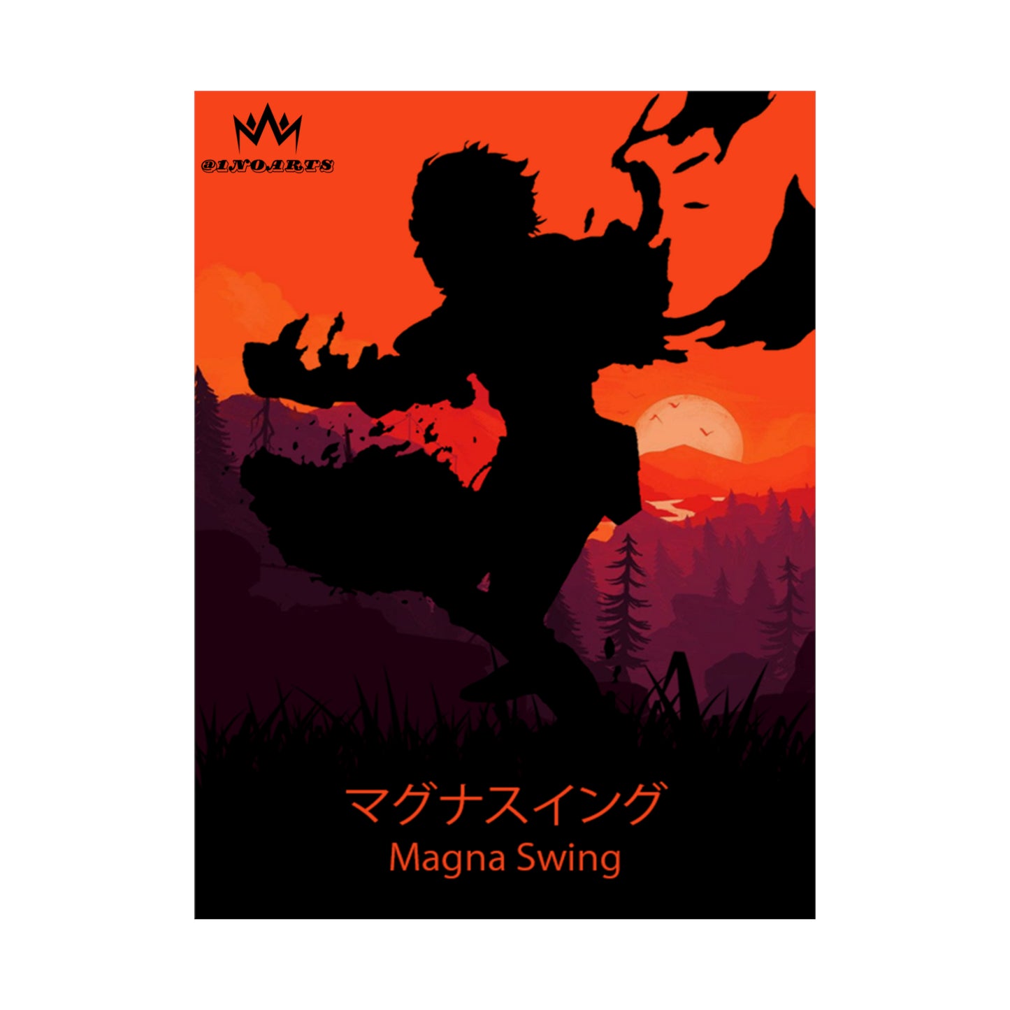 Magna Swing Minimalist Poster #2 - Collective Prints