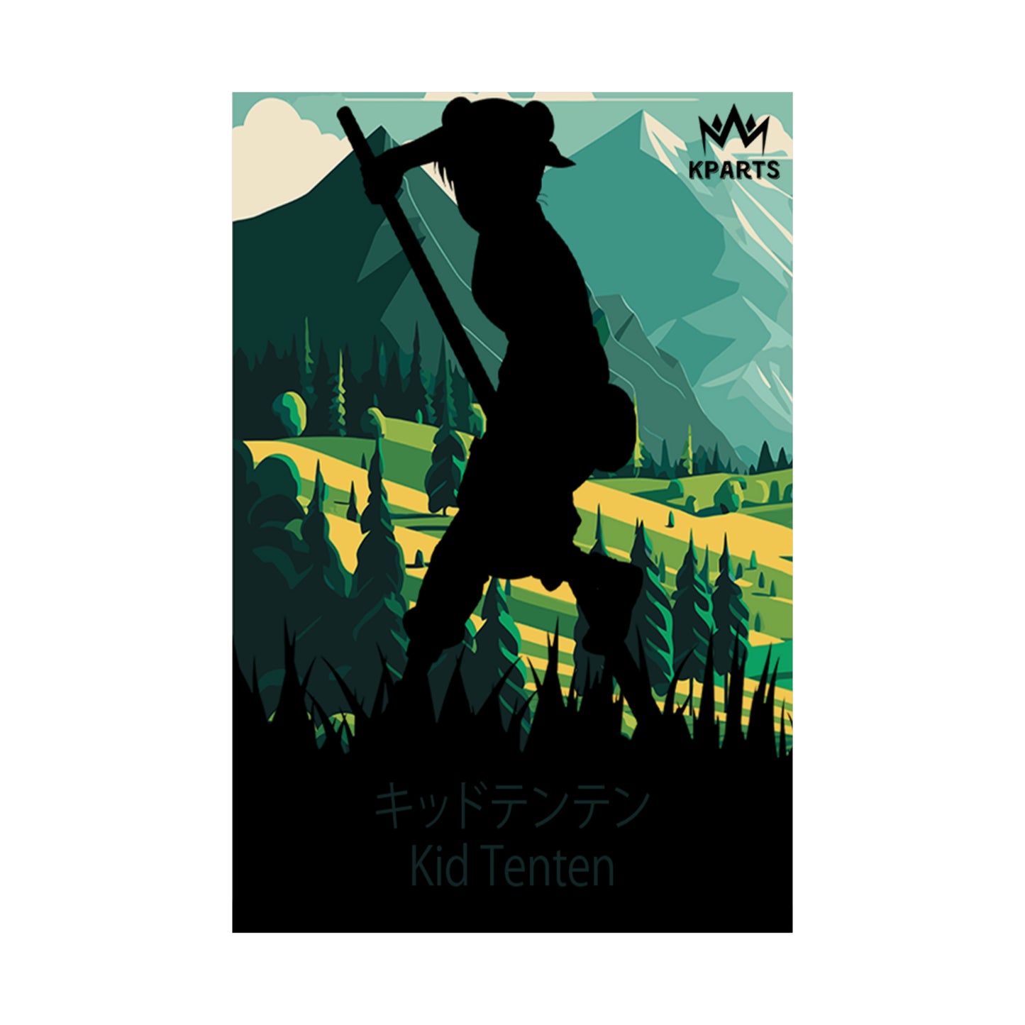 Tenten (Kid) Minimalist Poster #12