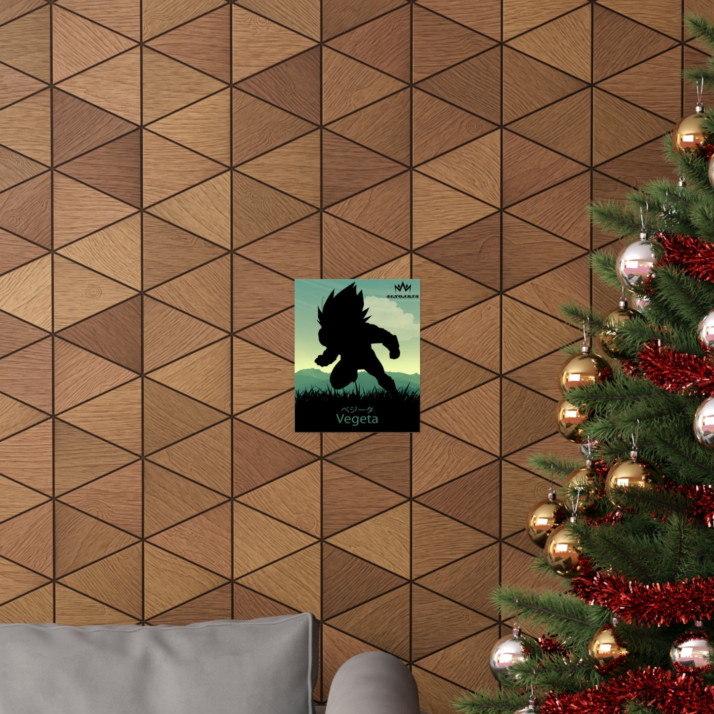 Vegeta Minimalist Poster #1 - Collective Prints
