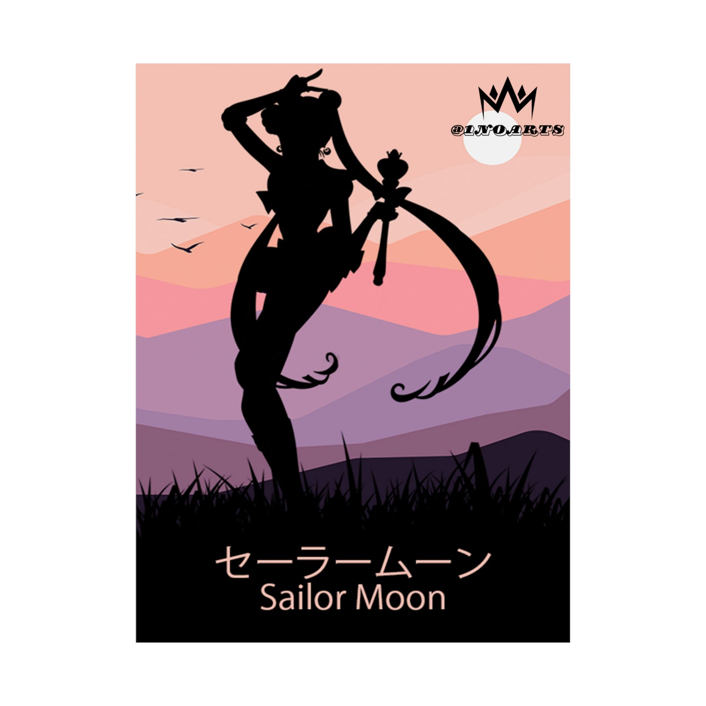 Sailor Moon Minimalist Poster #6