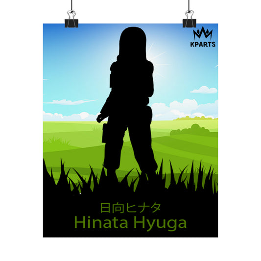 Hinata Hyuga Minimalist Poster #6