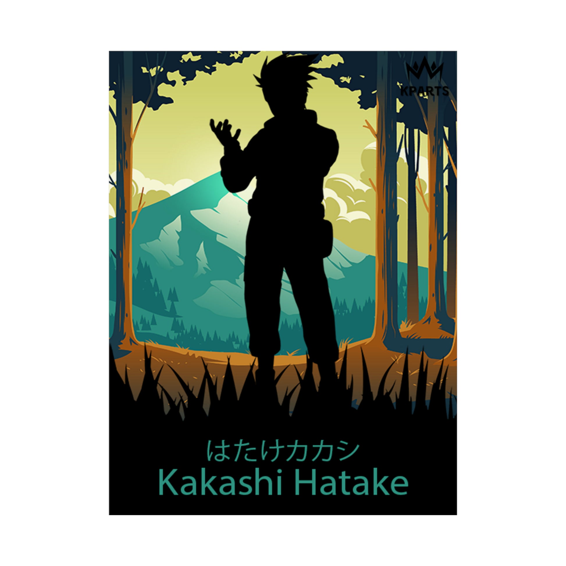 Kakashi Hatake Minimalist Poster #8 - Collective Prints