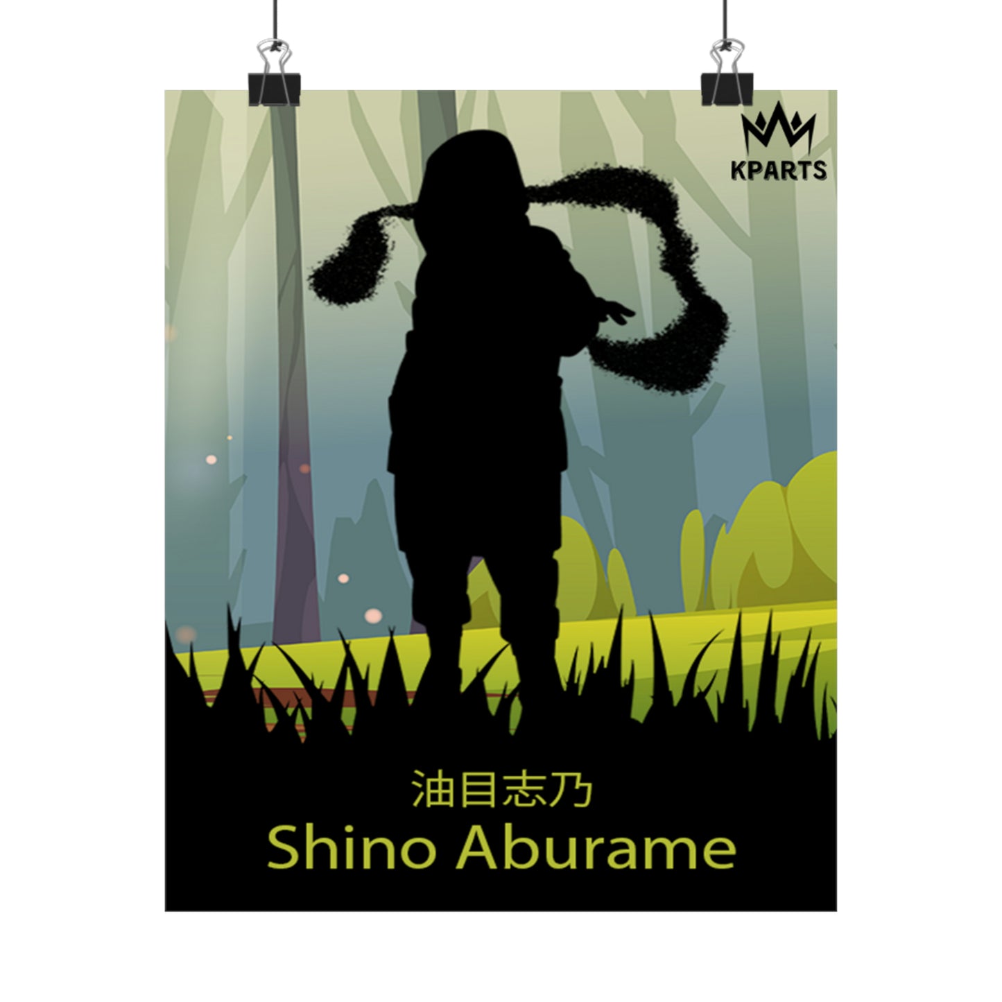 Shino Aburame Minimalist Poster #1