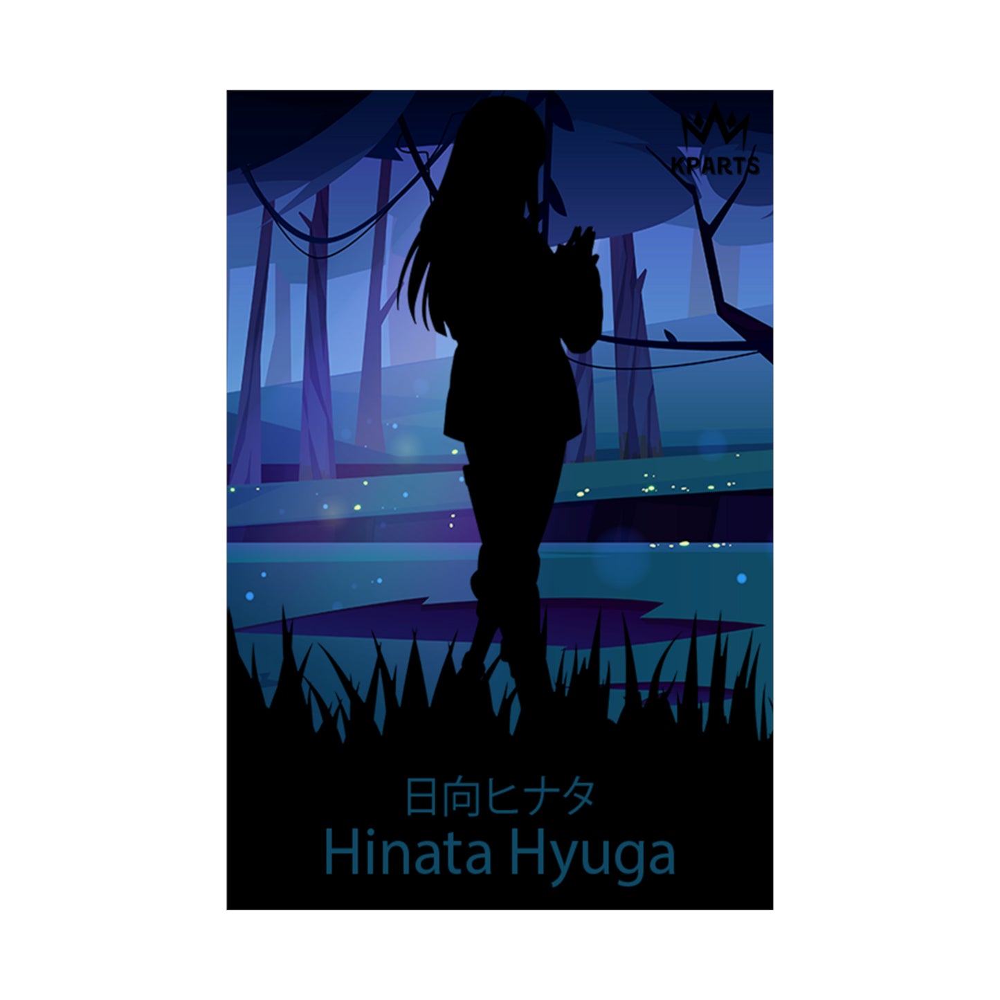 Hinata Hyuga Minimalist Poster #5