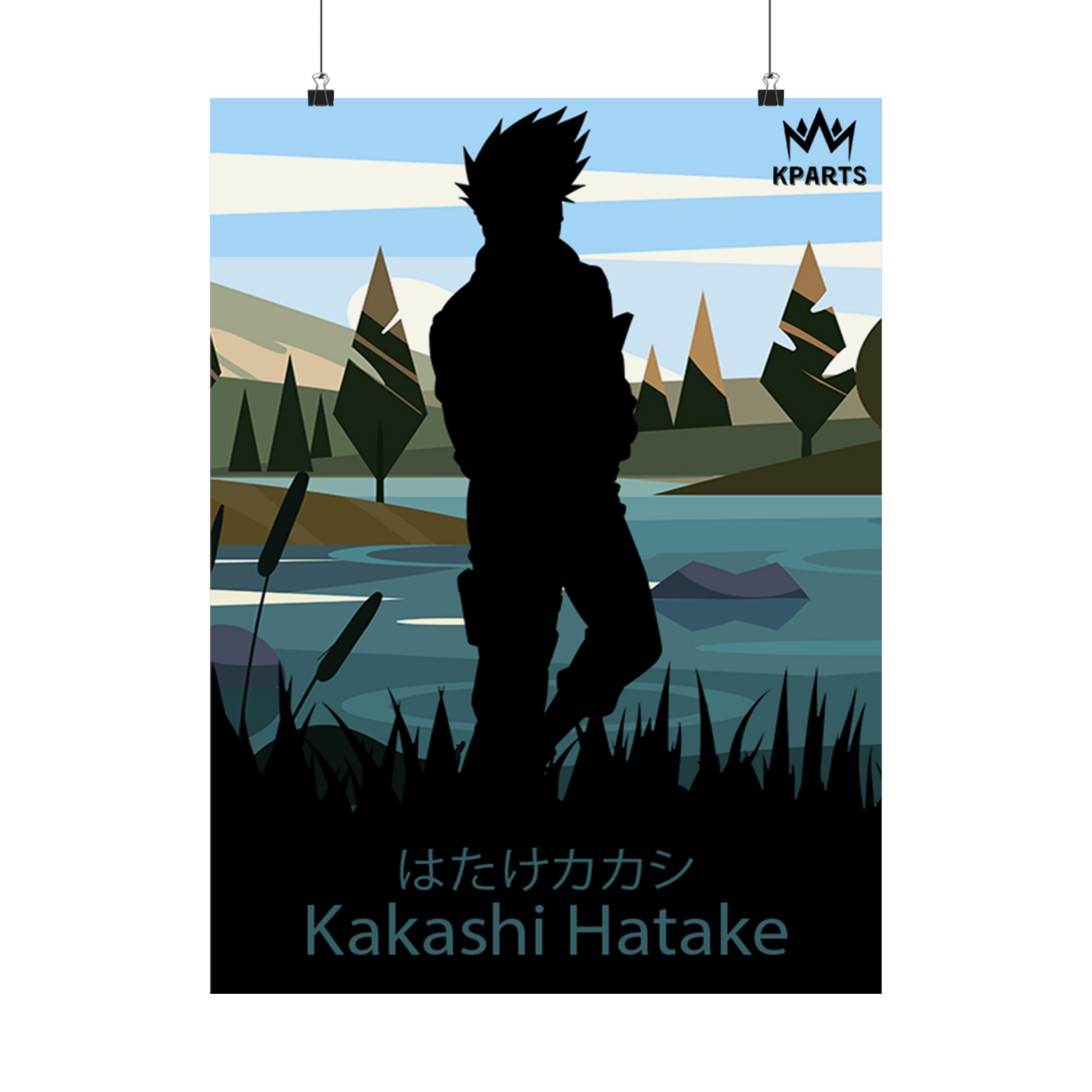 Kakashi Hatake Minimalist Poster #6 - Collective Prints