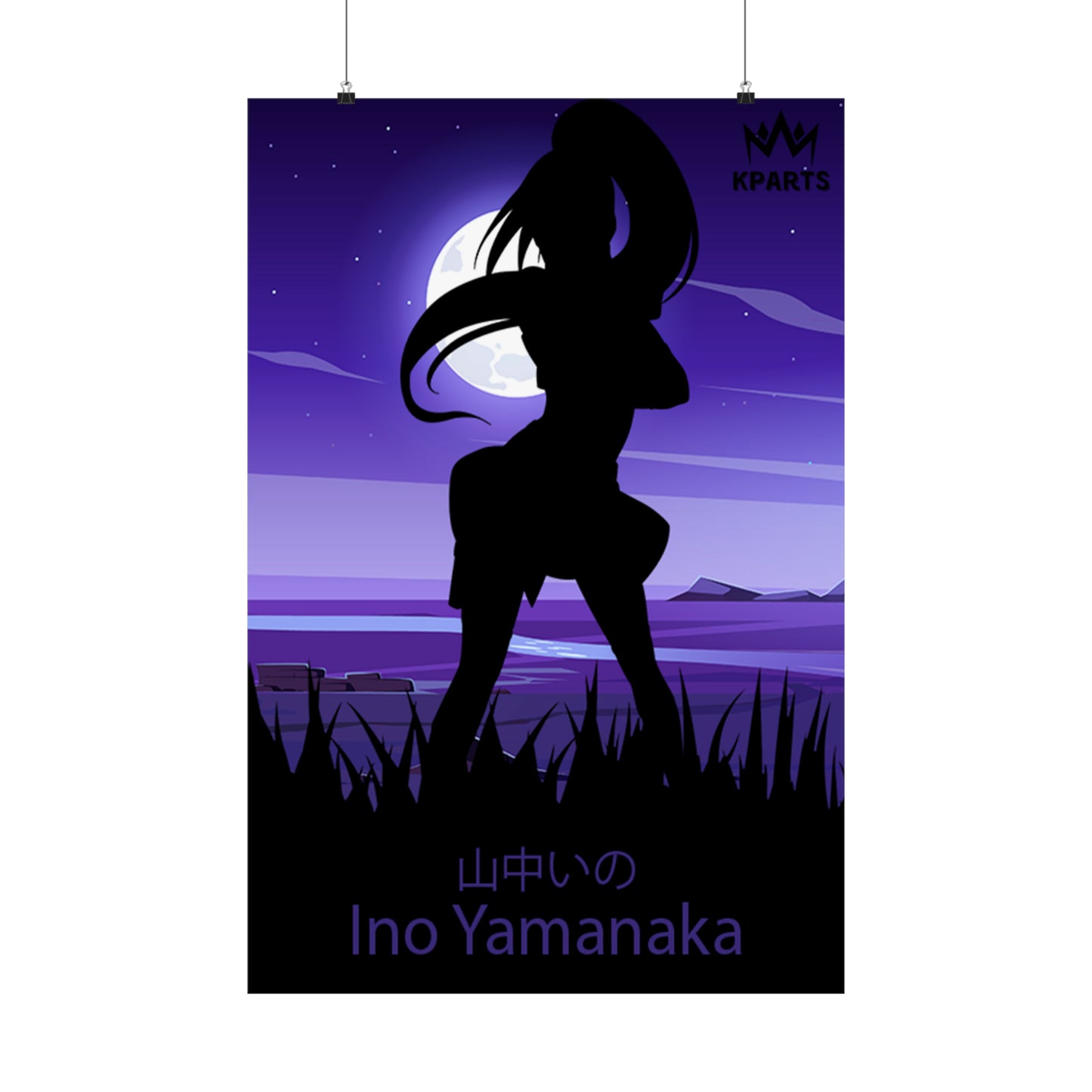 Ino Yamanaka Minimalist Poster #7