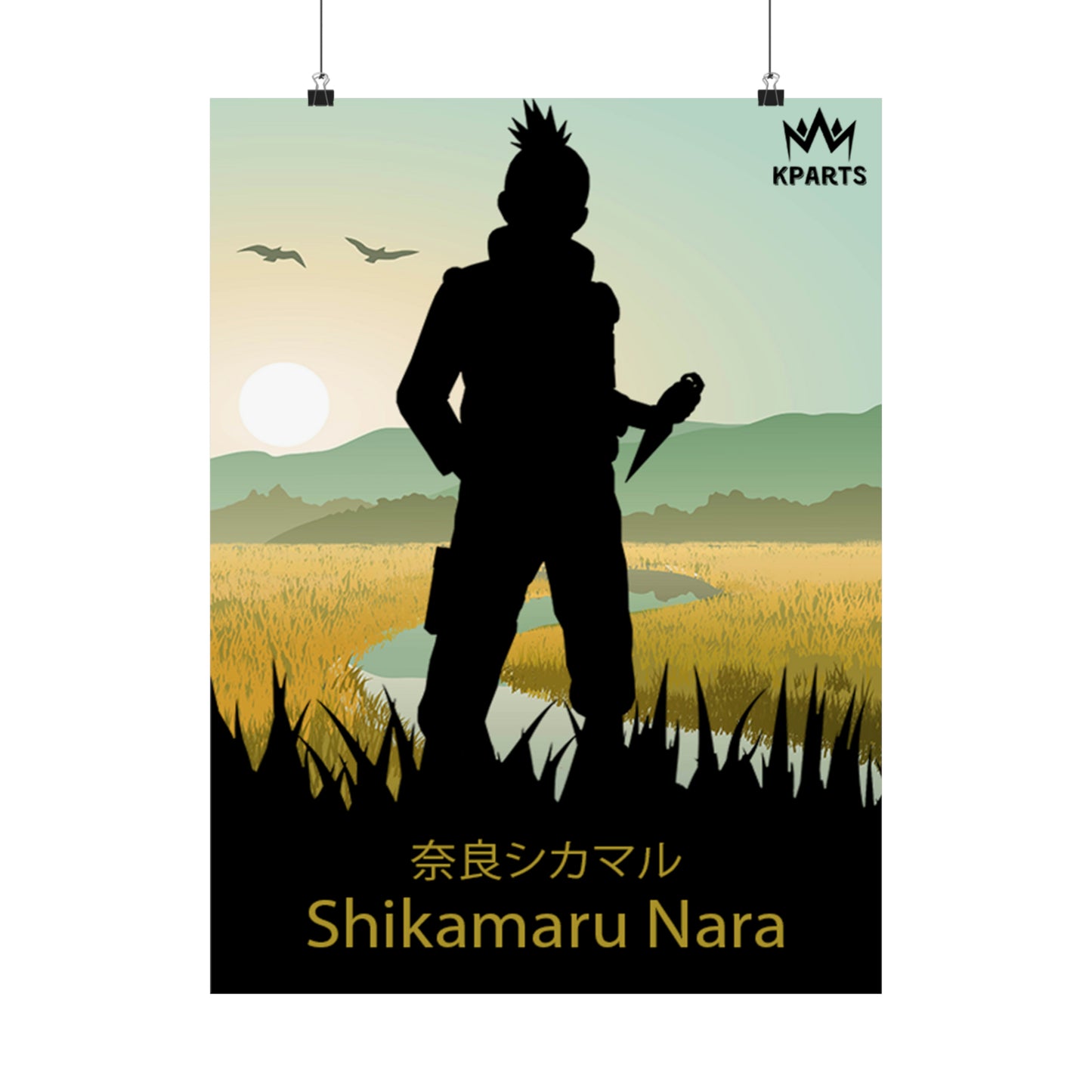 Shikamaru Nara Minimalist Poster #5