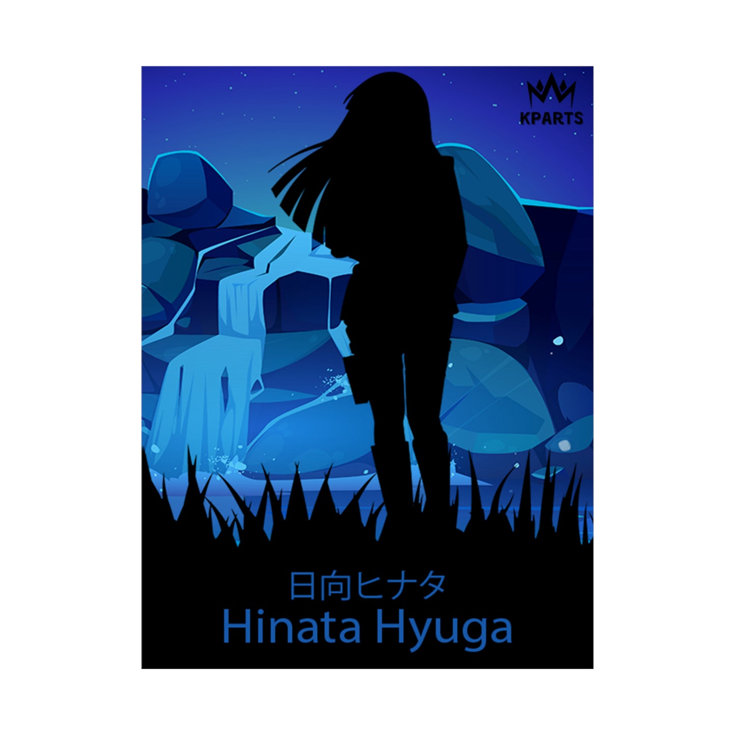 Hinata Hyuga Minimalist Poster #9