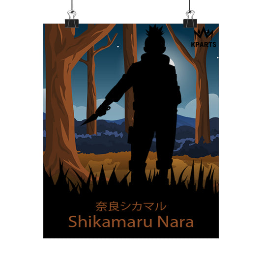 Shikamaru Nara Minimalist Poster #7