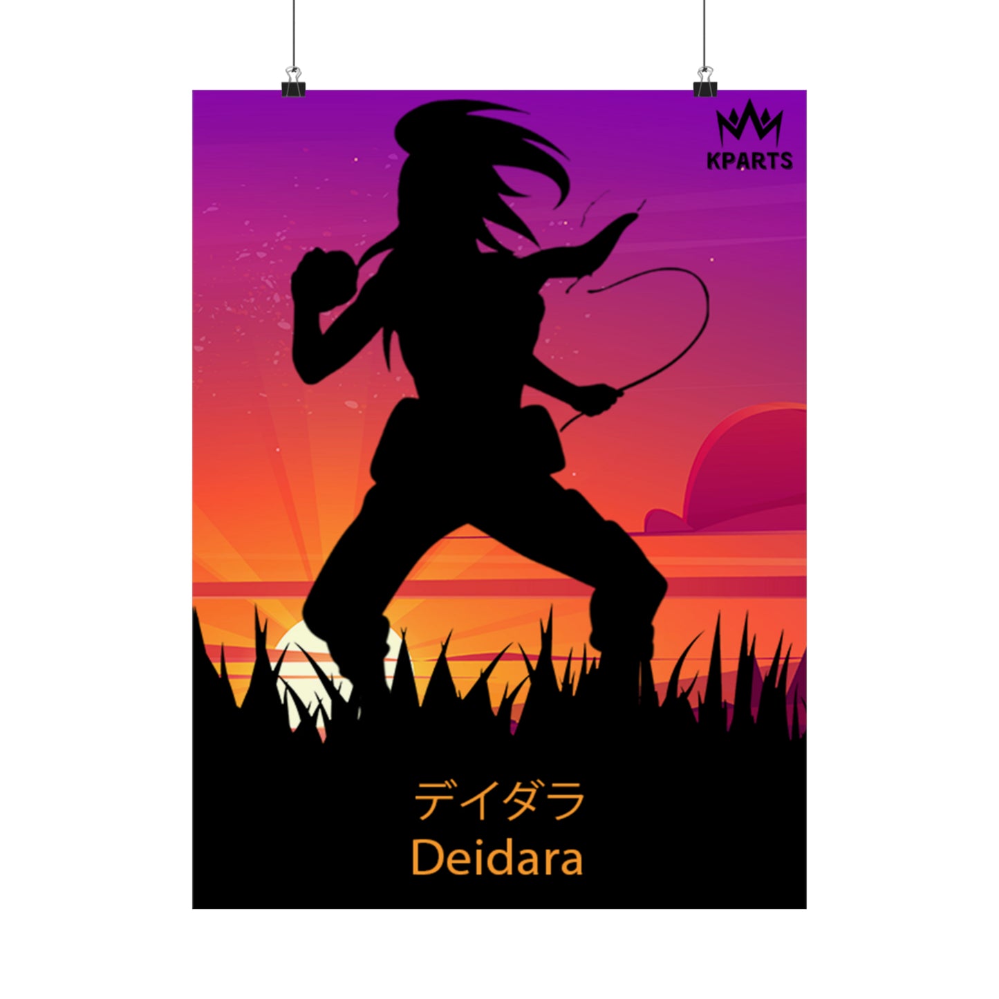 Deidara Minimalist Poster #10