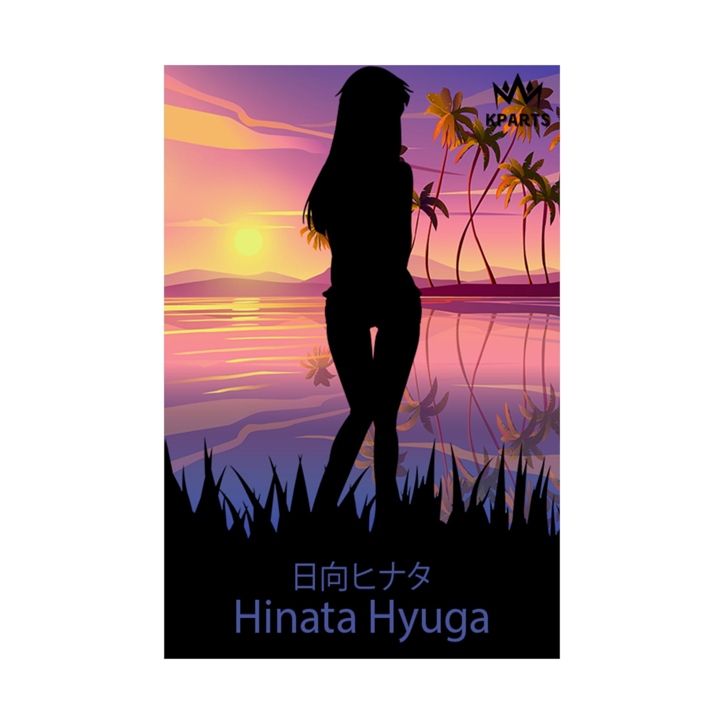 Hinata Hyuga Minimalist Poster #1