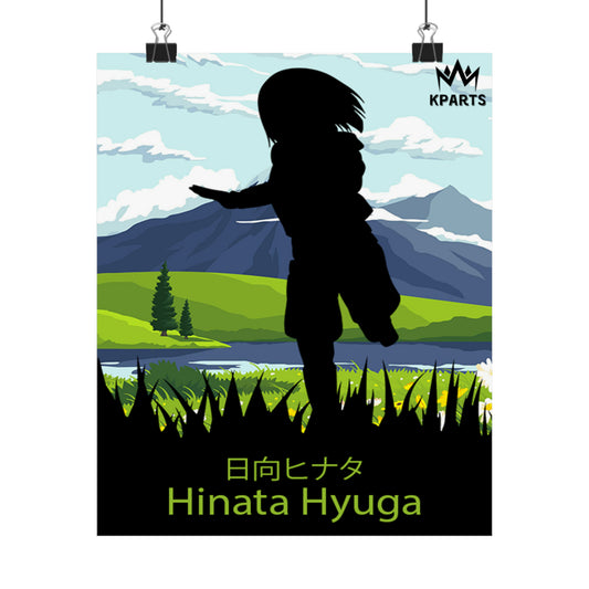 Hinata Hyuga Minimalist Poster #3