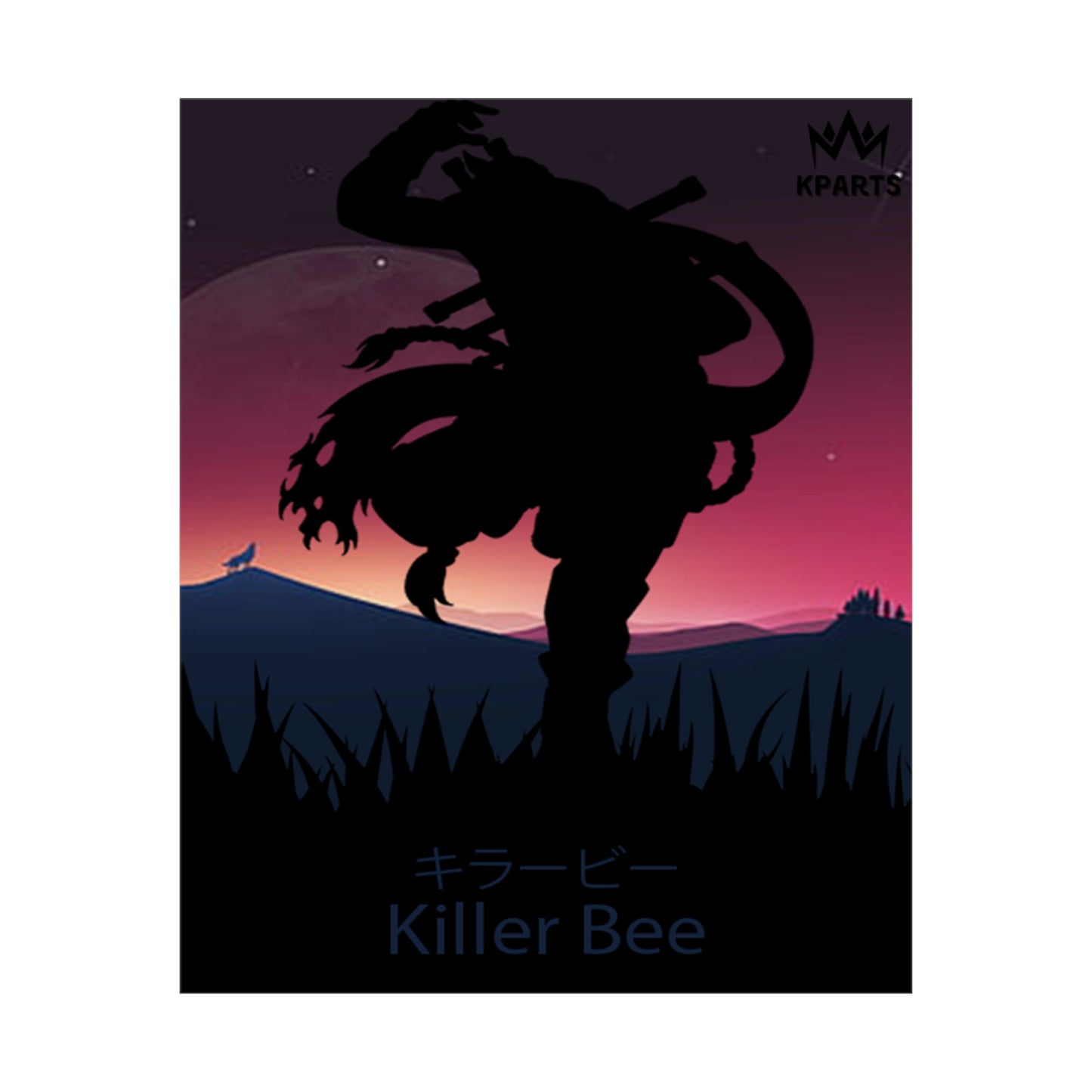 Killer Bee Minimalist Poster #9