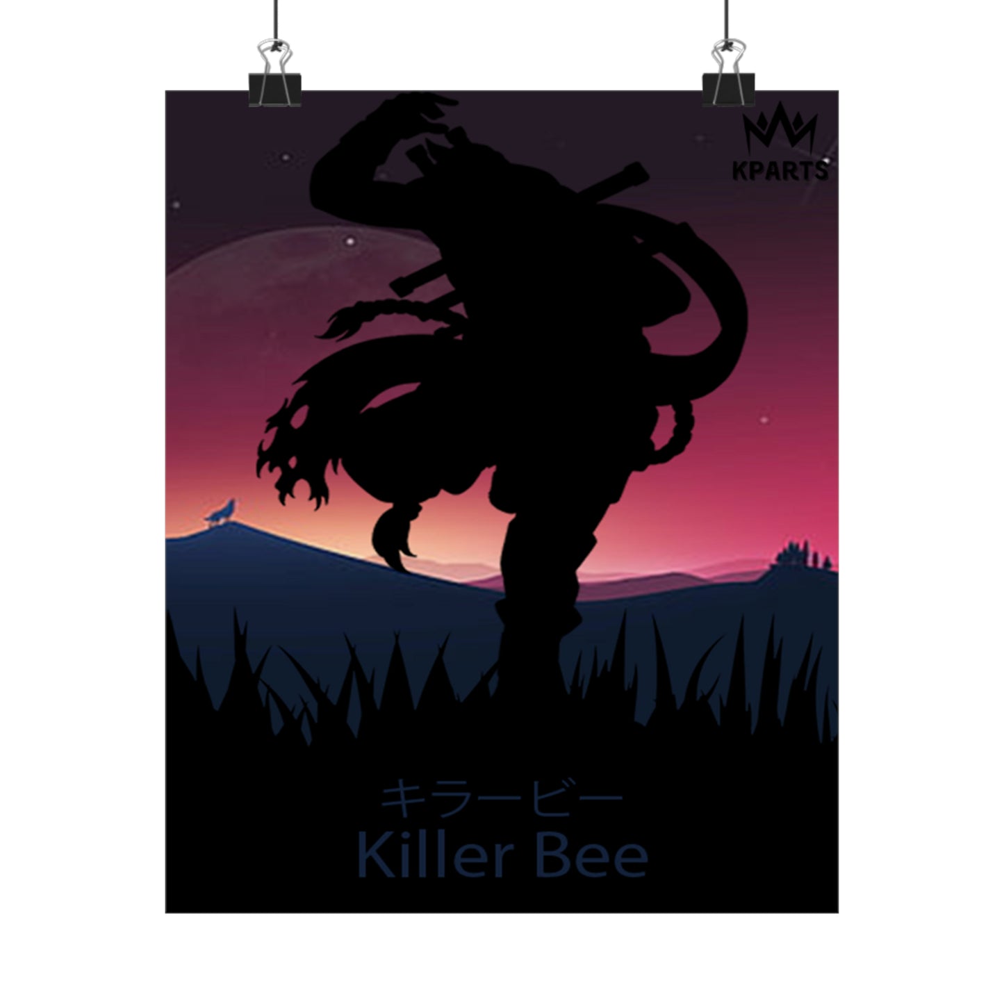 Killer Bee Minimalist Poster #9