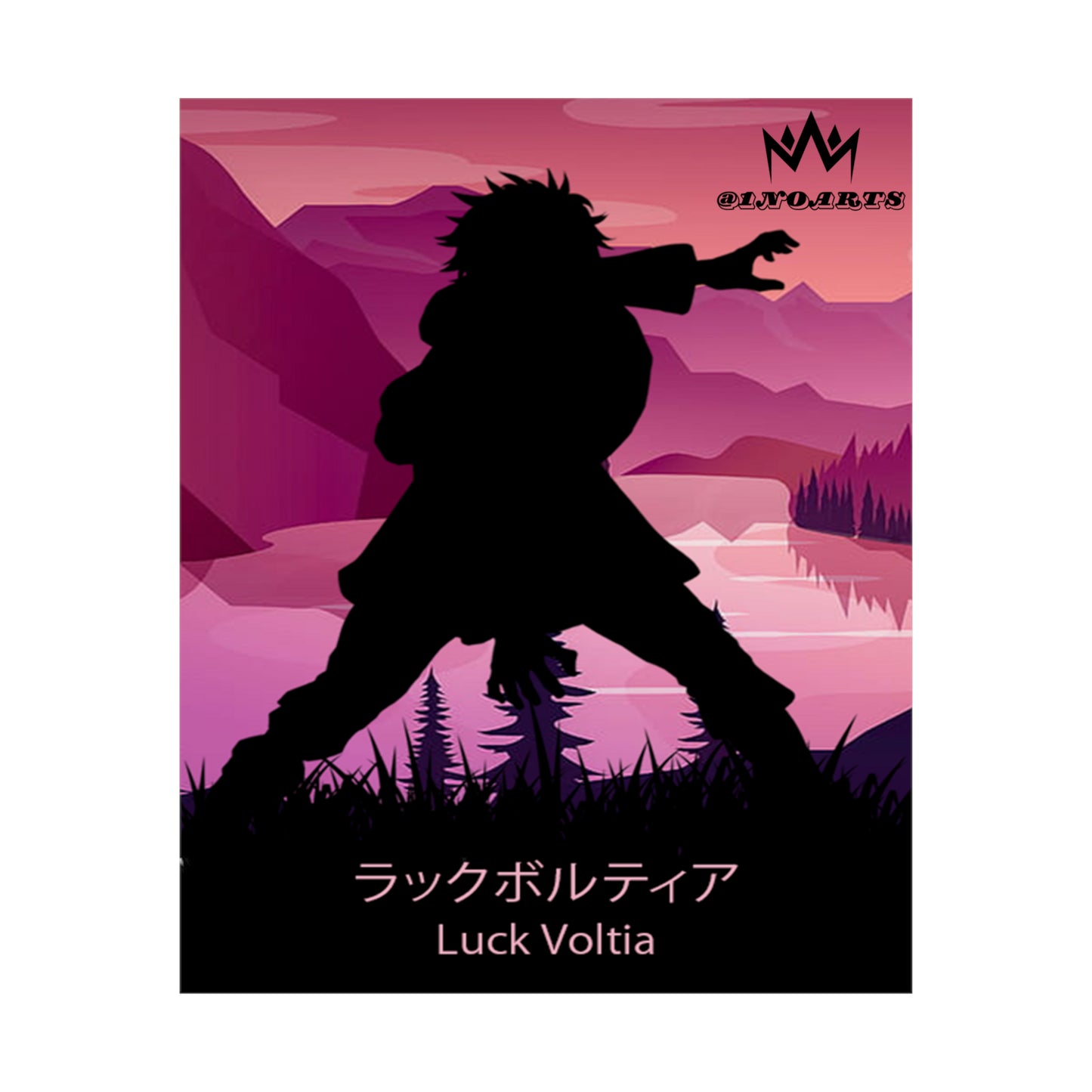 Luck Voltia Minimalist Poster #2 - Collective Prints