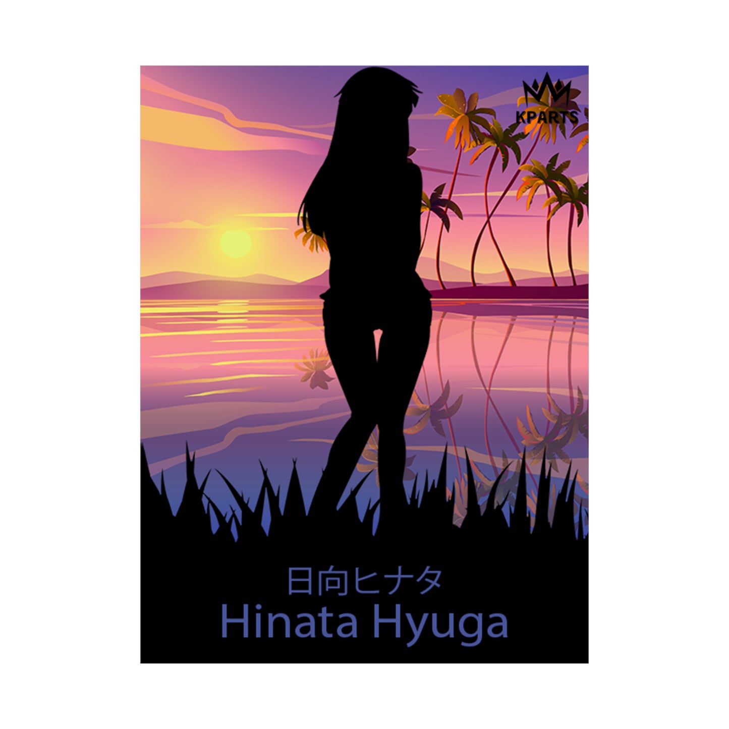 Hinata Hyuga Minimalist Poster #1