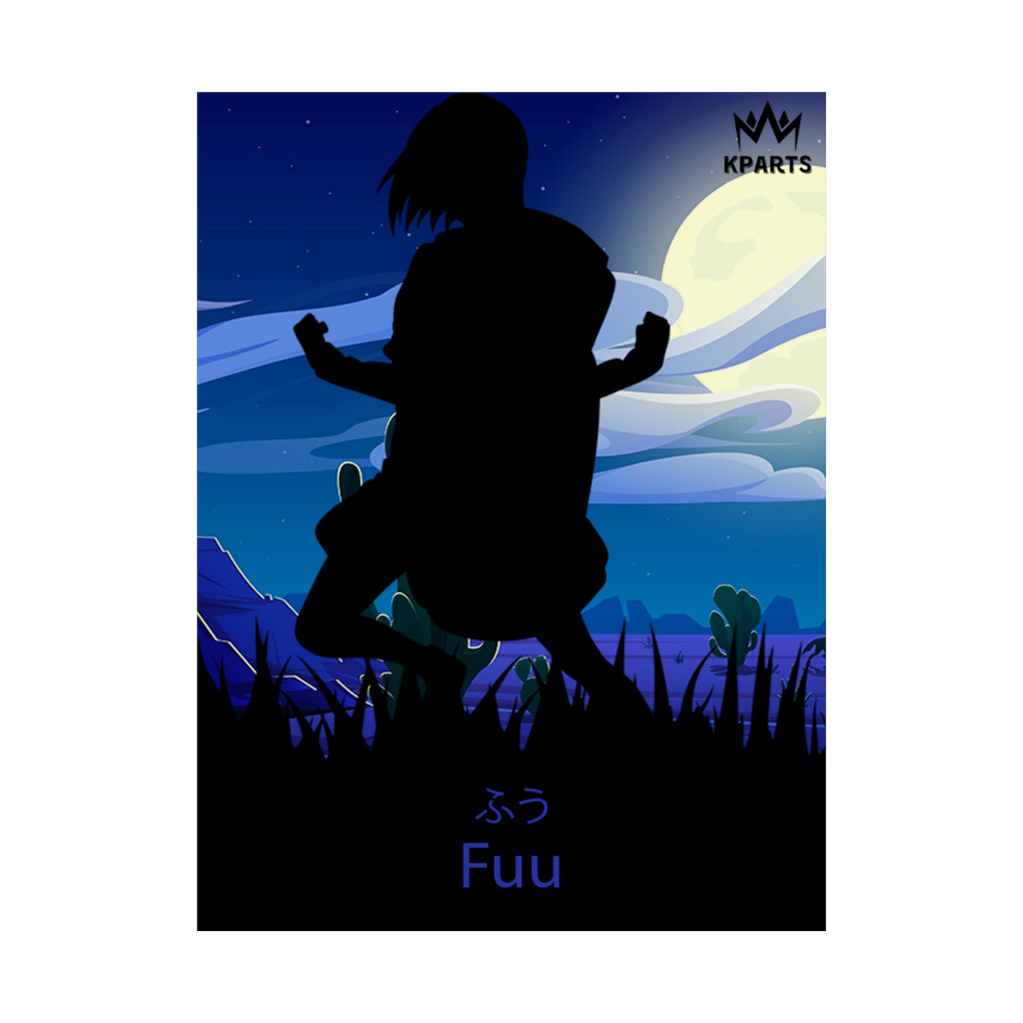 Fuu Nii Minimalist Poster #4 - Collective Prints