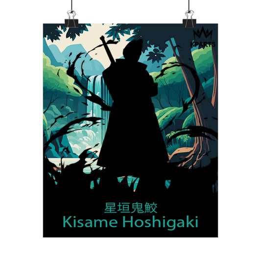 Kisame Hoshigaki Minimalist Poster #1 - Collective Prints