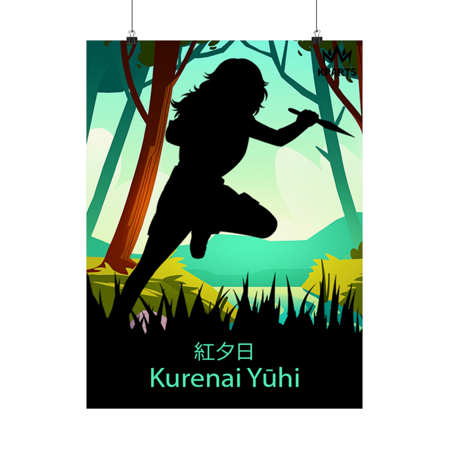 Kurenai Yuhi Minimalist Poster #6