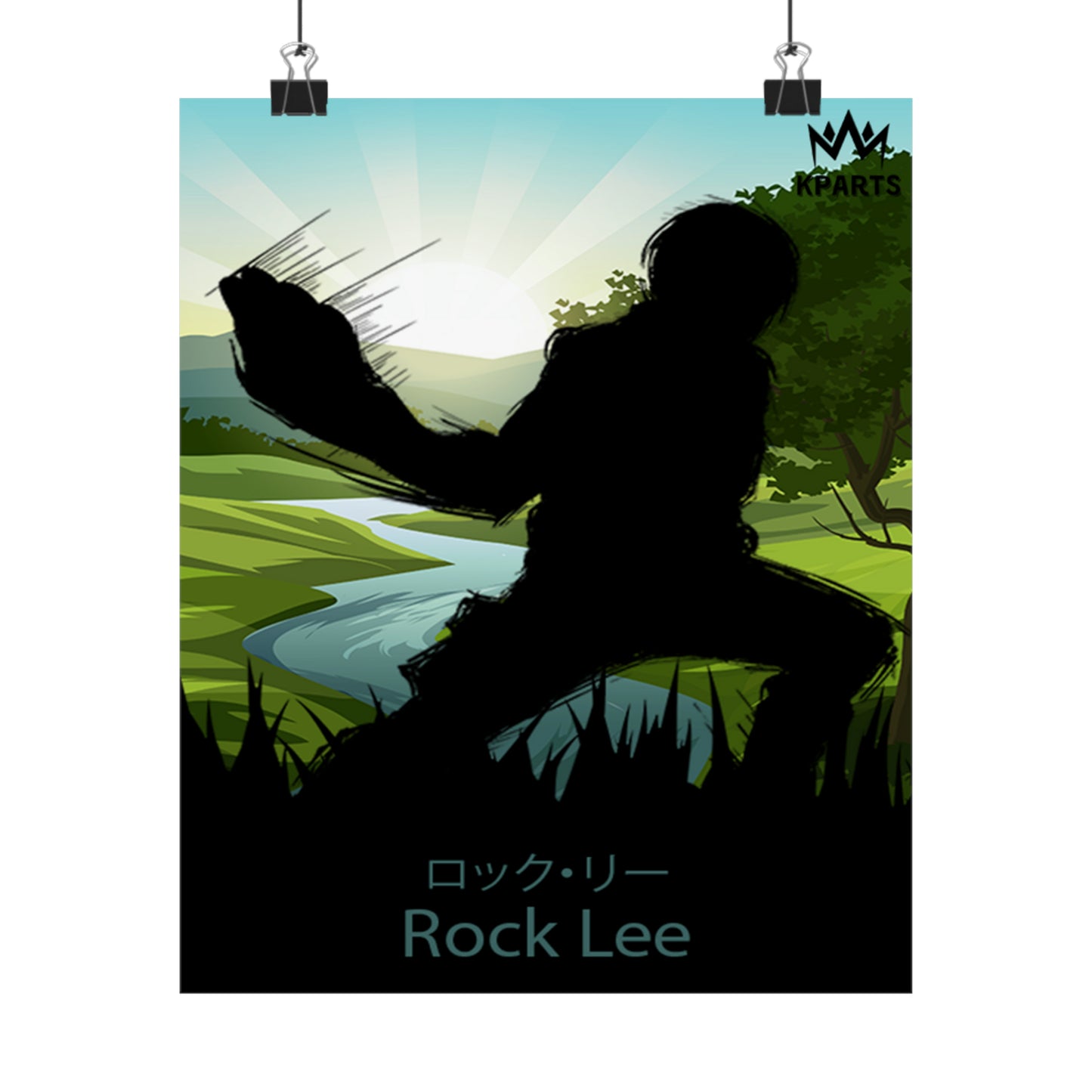 Rock Lee Minimalist Poster #7