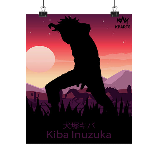 Kiba Inuzuka Minimalist Poster #4