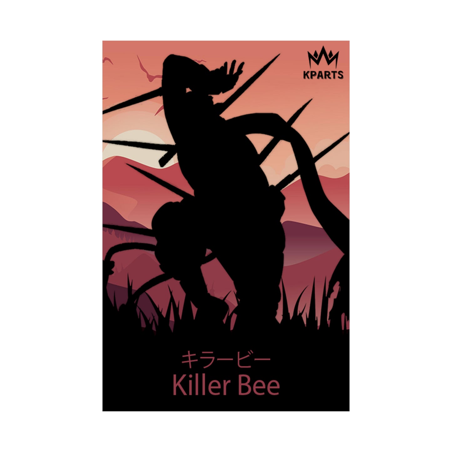 Killer Bee Minimalist Poster #7