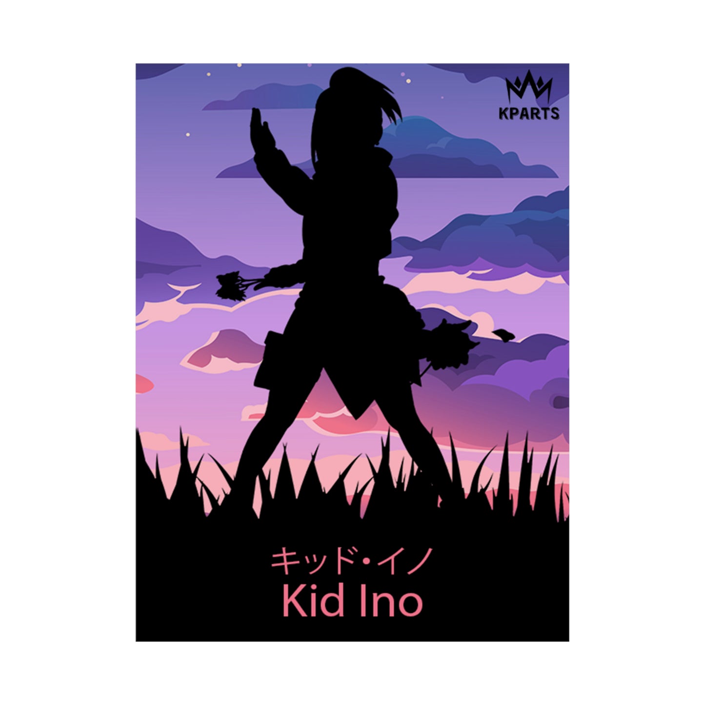 Ino Yamanaka (Kid) Minimalist Poster #13