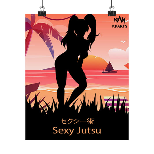 Sexy Jutsu Minimalist Poster #3