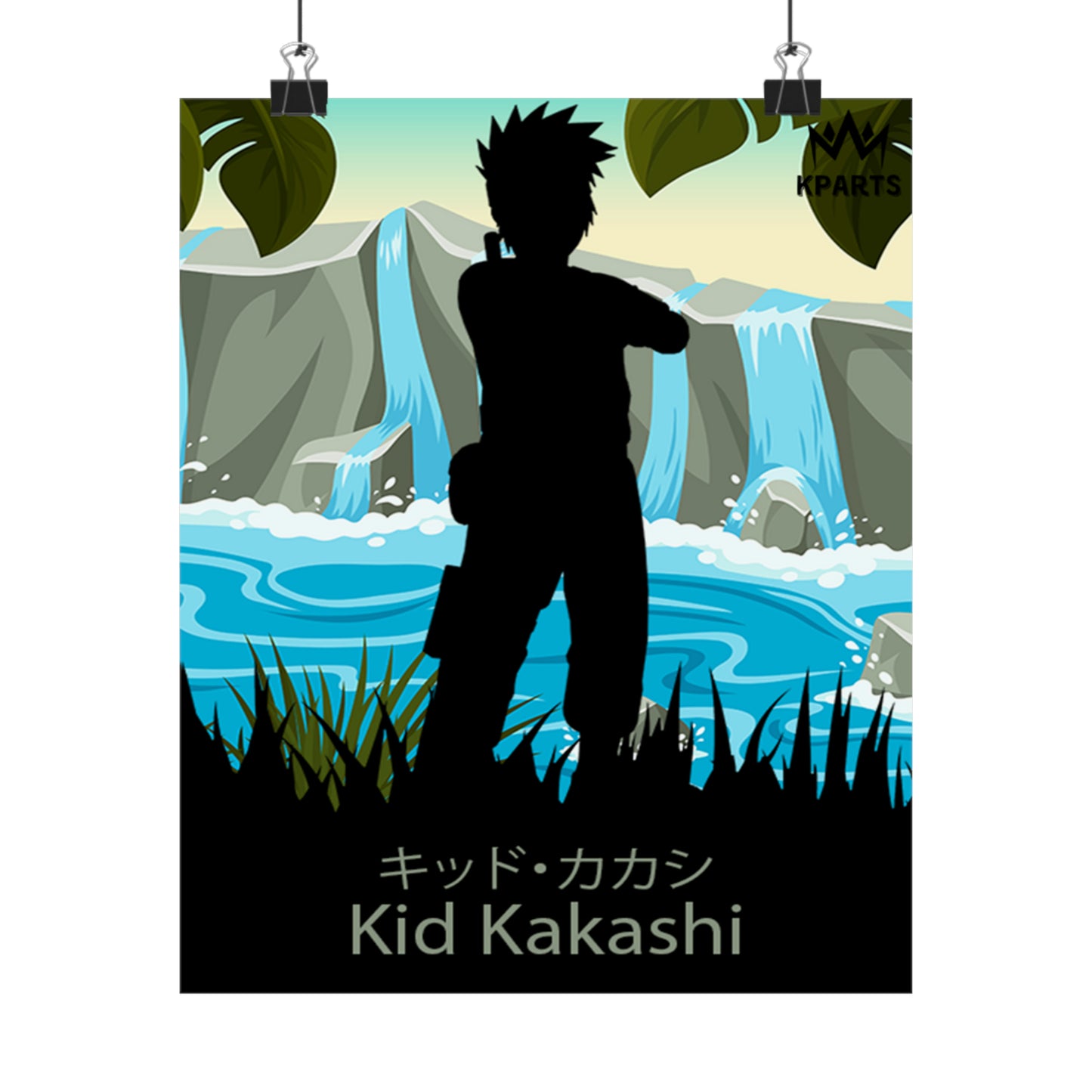 Kakashi Hatake (Kid) Minimalist Poster #9