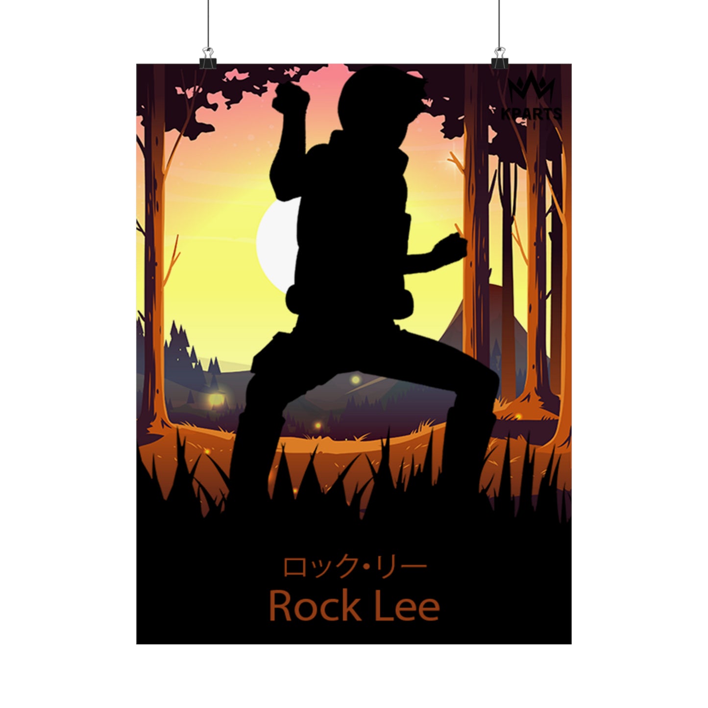 Rock Lee Minimalist Poster #5