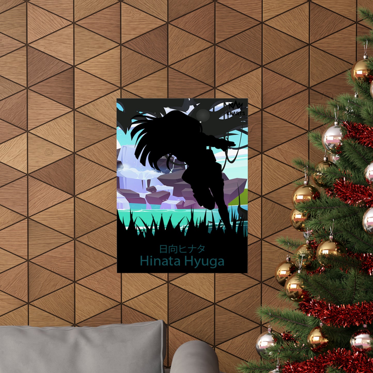 Hinata Hyuga Minimalist Poster #4