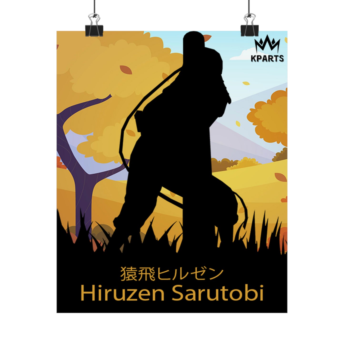 Hiruzen Sarutobi Minimalist Poster #1