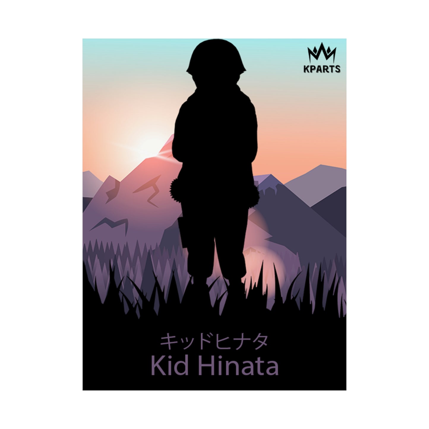 Hinata Hyuga (Kid) Minimalist Poster #12