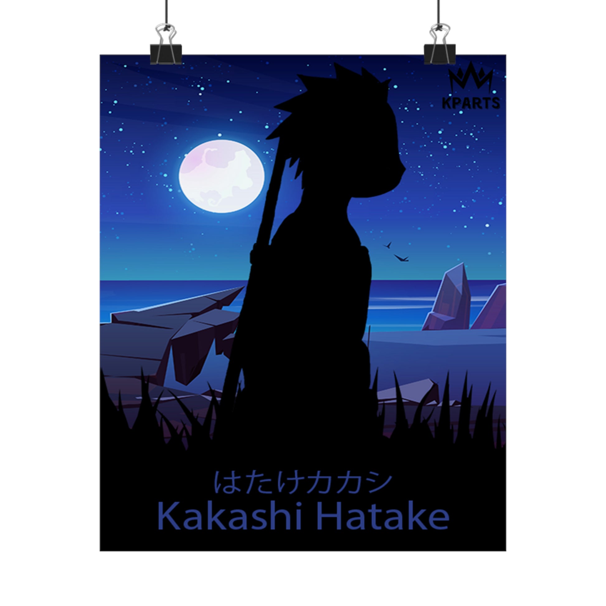 Kakashi Hatake Minimalist Poster #4 - Collective Prints