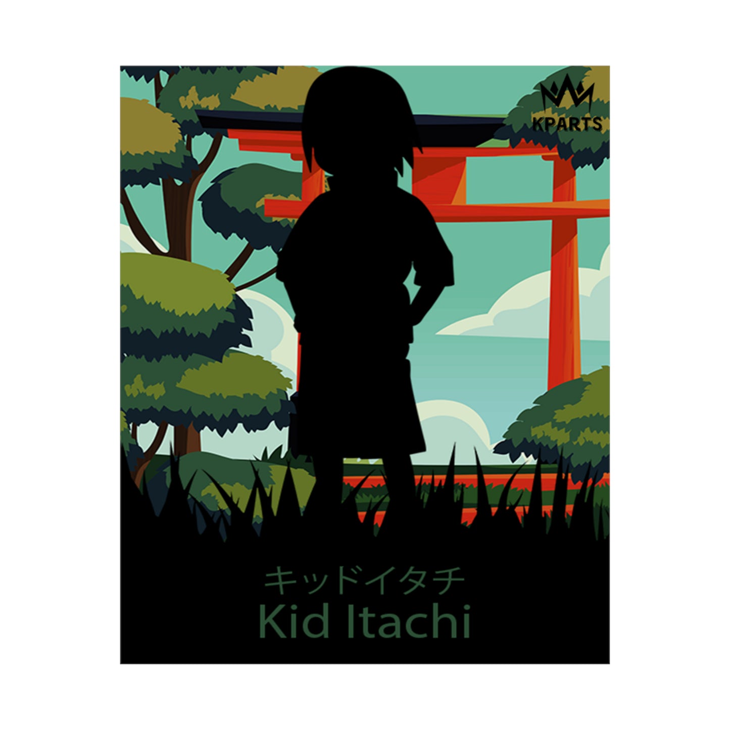 Itachi Uchiha (Kid) Minimalist Poster #11