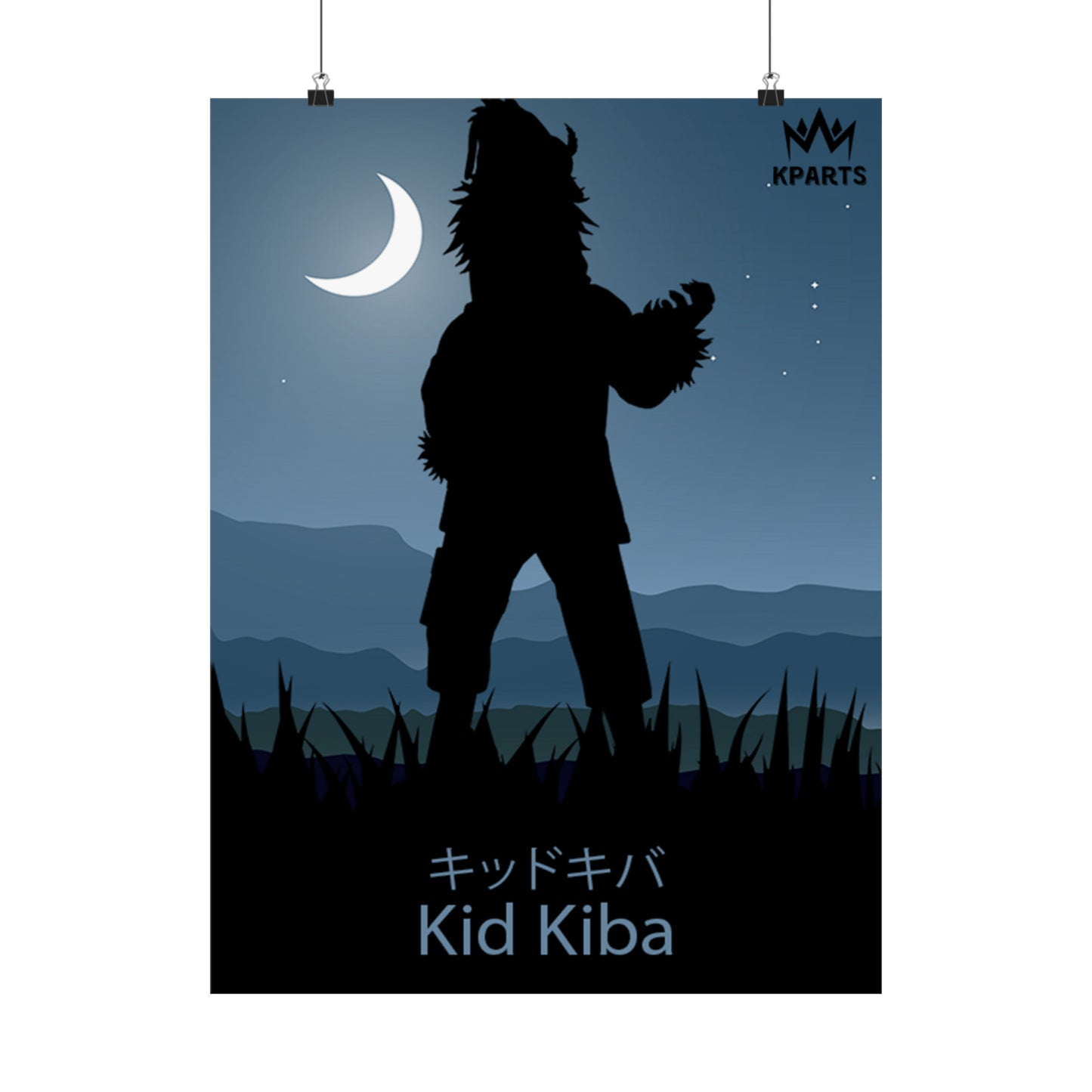 Kiba Inuzuka (Kid) Minimalist Poster #6