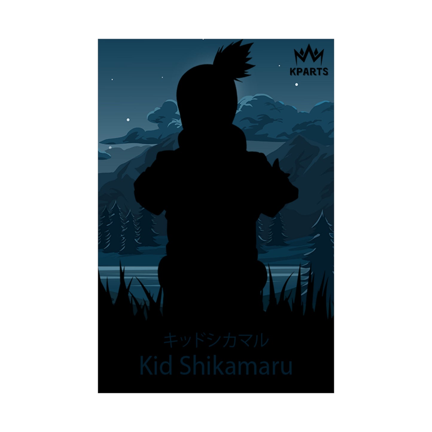 Shikamaru Nara (Kid) Minimalist Poster #14