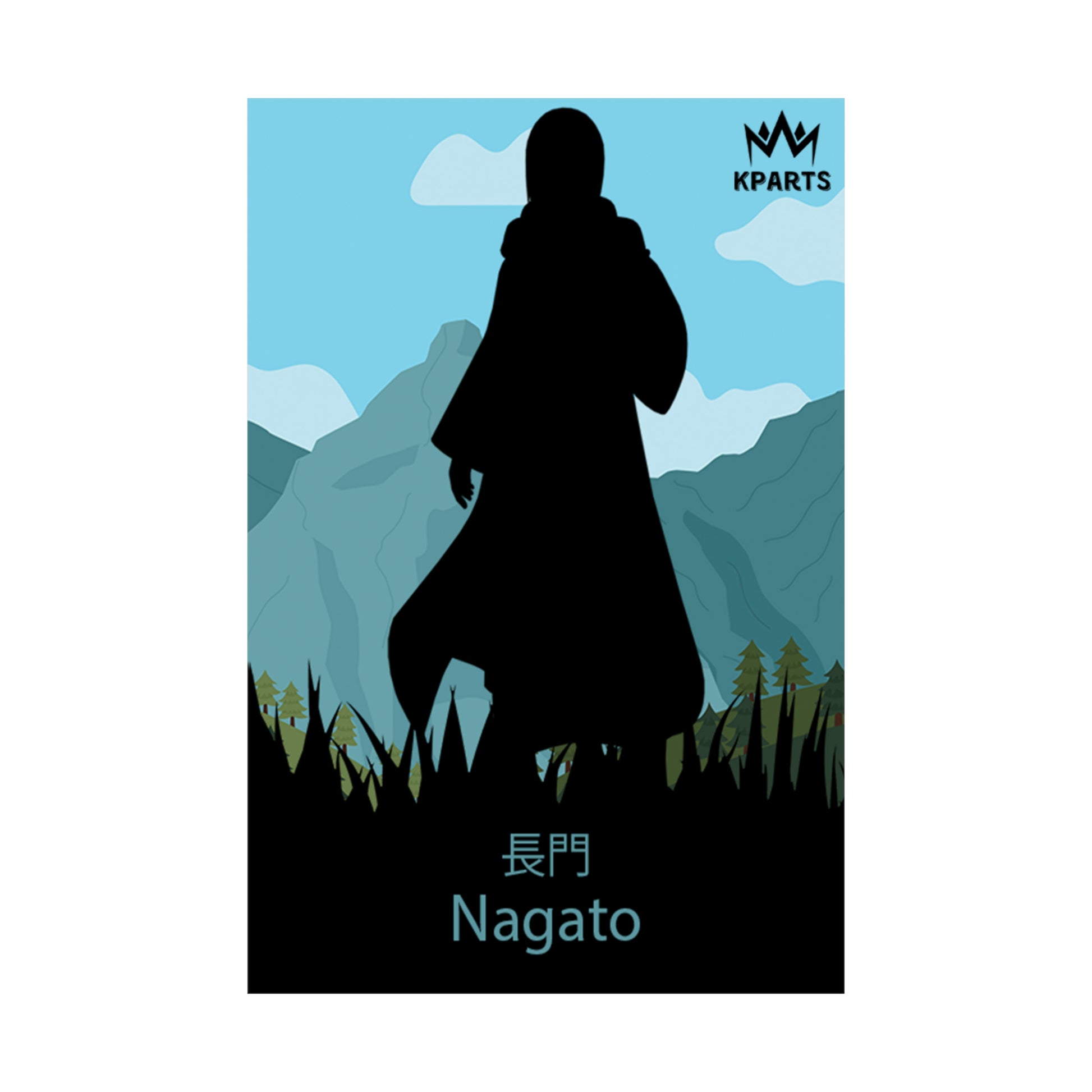 Nagato Minimalist Poster #2 - Collective Prints