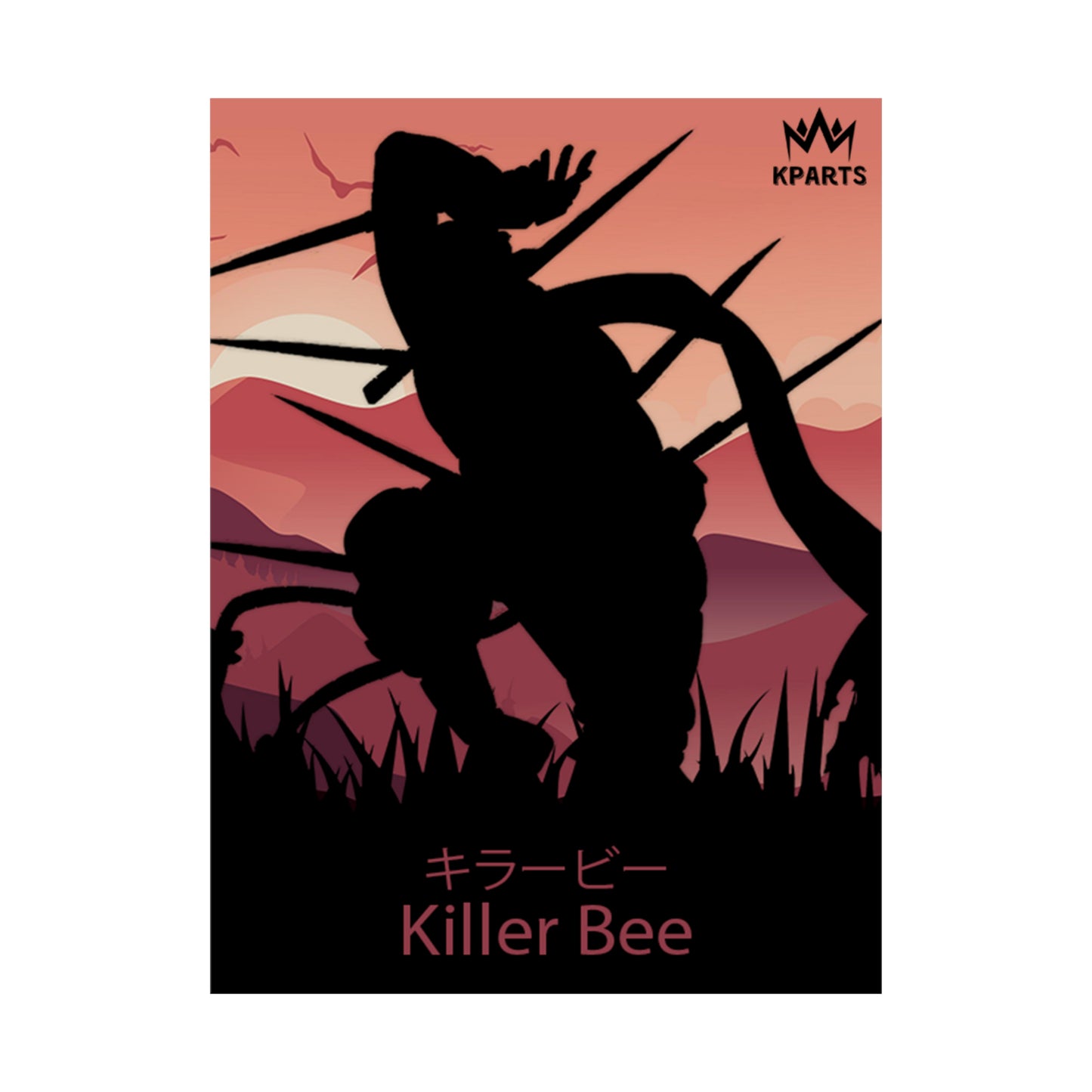 Killer Bee Minimalist Poster #7