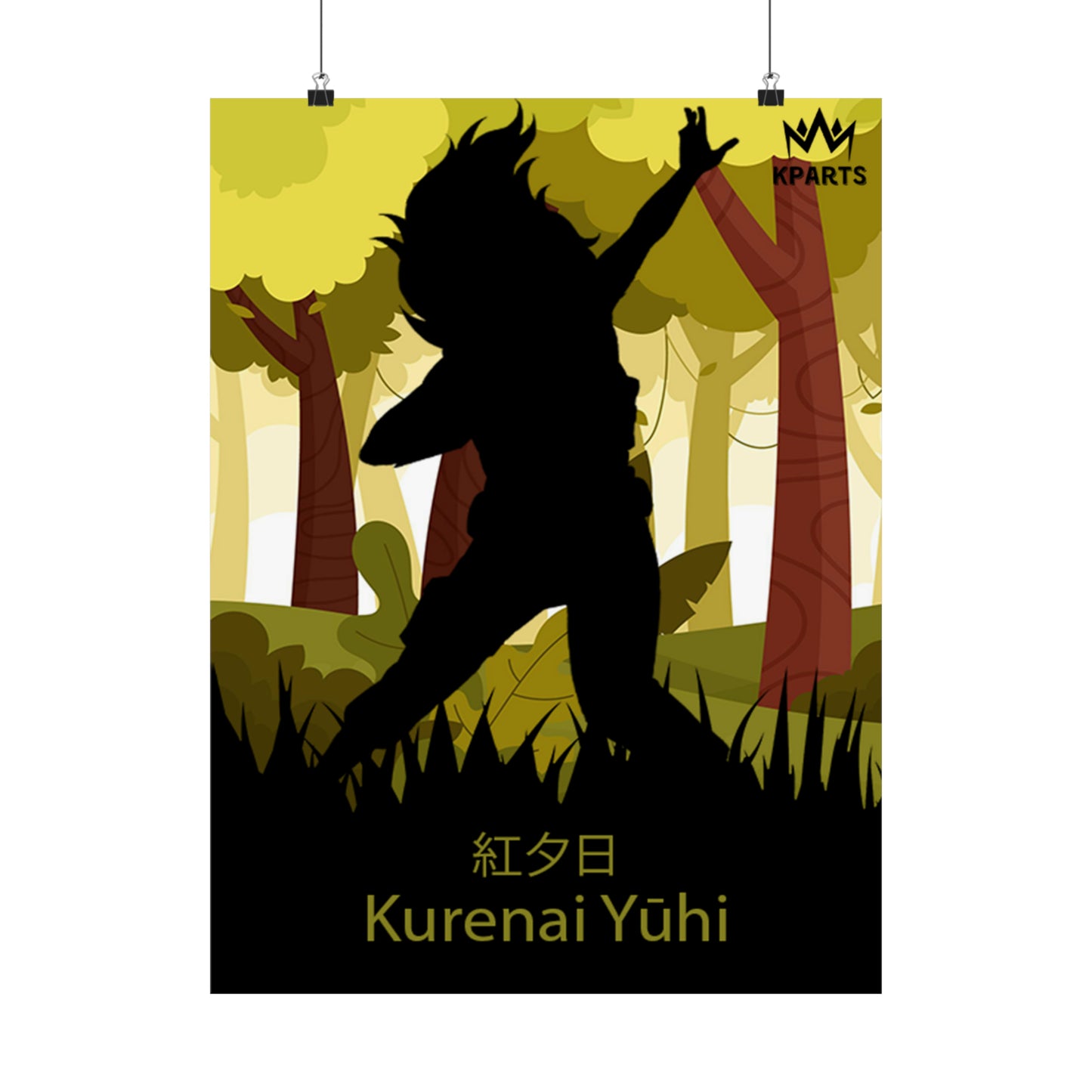 Kurenai Yuhi Minimalist Poster #4