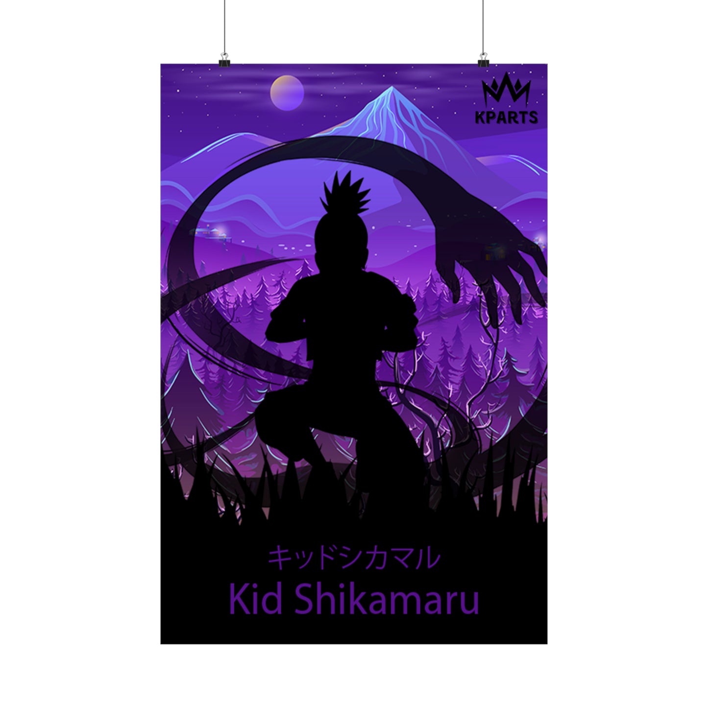 Shikamaru Nara (Kid) Minimalist Poster #15