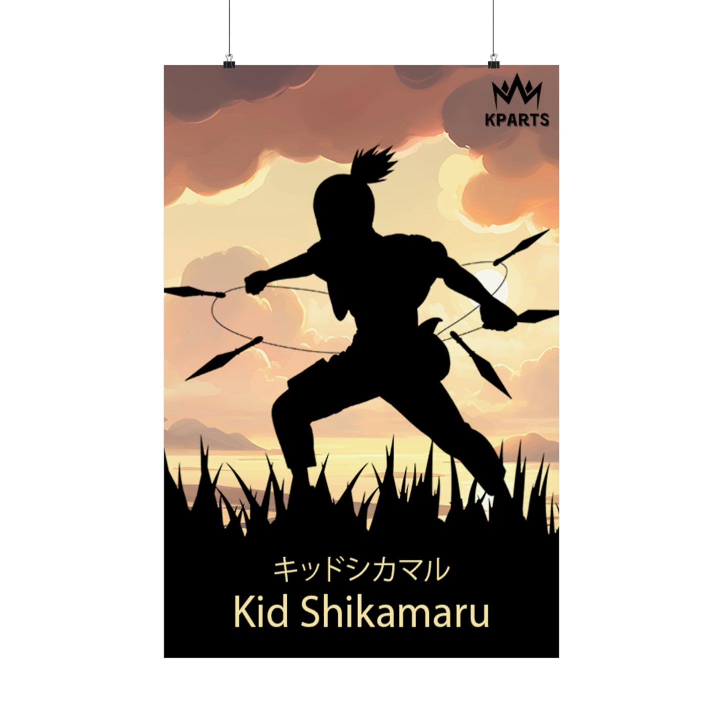 Shikamaru Nara (Kid) Minimalist Poster #13