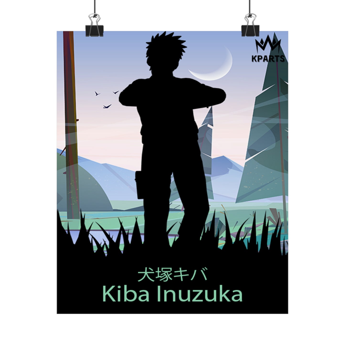 Kiba Inuzuka Minimalist Poster #1