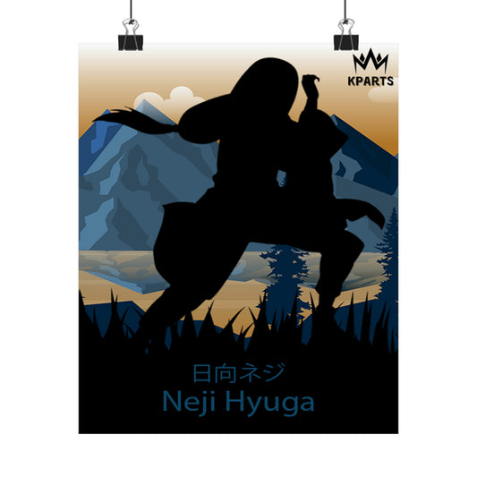 Neji Hyuga Minimalist Poster #3