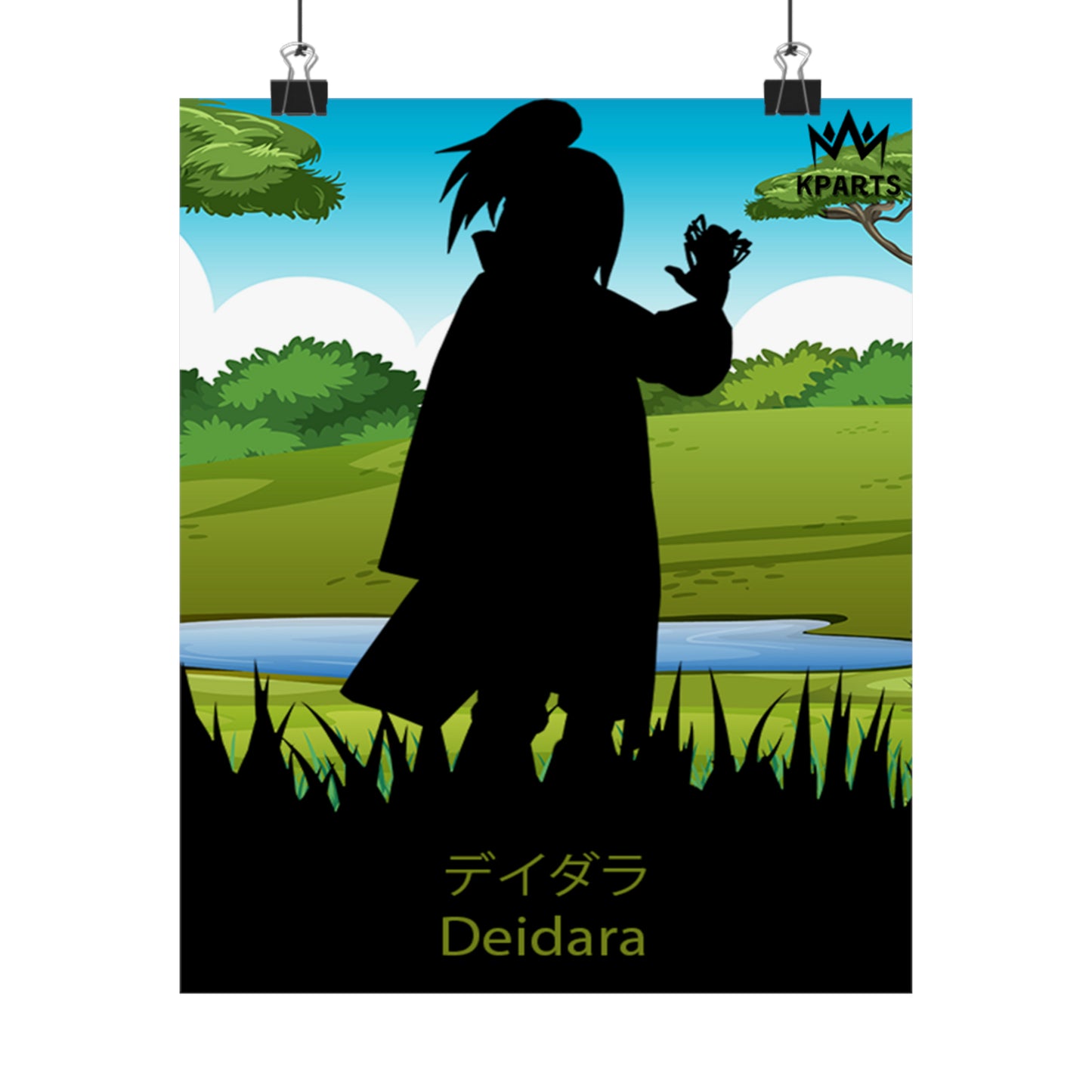 Deidara Minimalist Poster #1