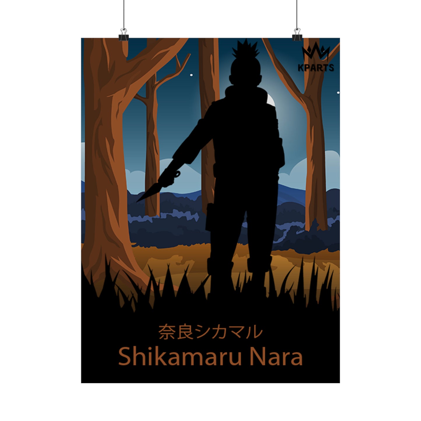 Shikamaru Nara Minimalist Poster #7